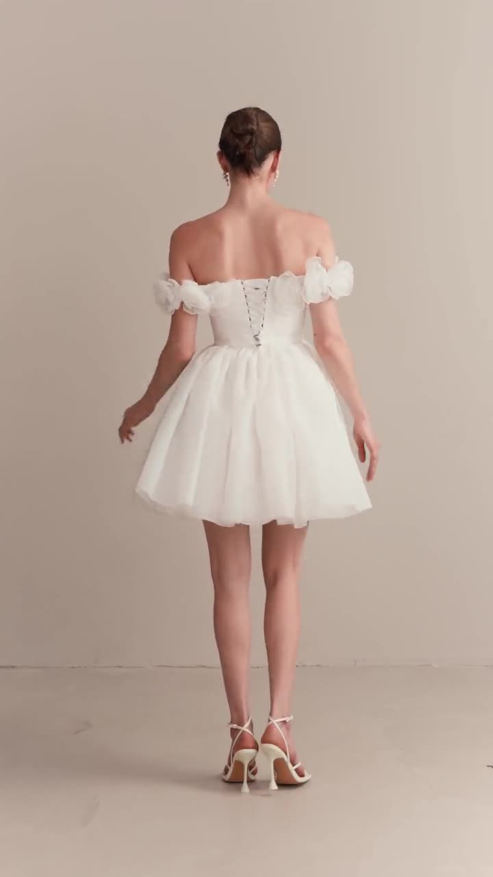 Casamento Civil Tule Vestidos Curtos Para Comprar Vestido De Noiva