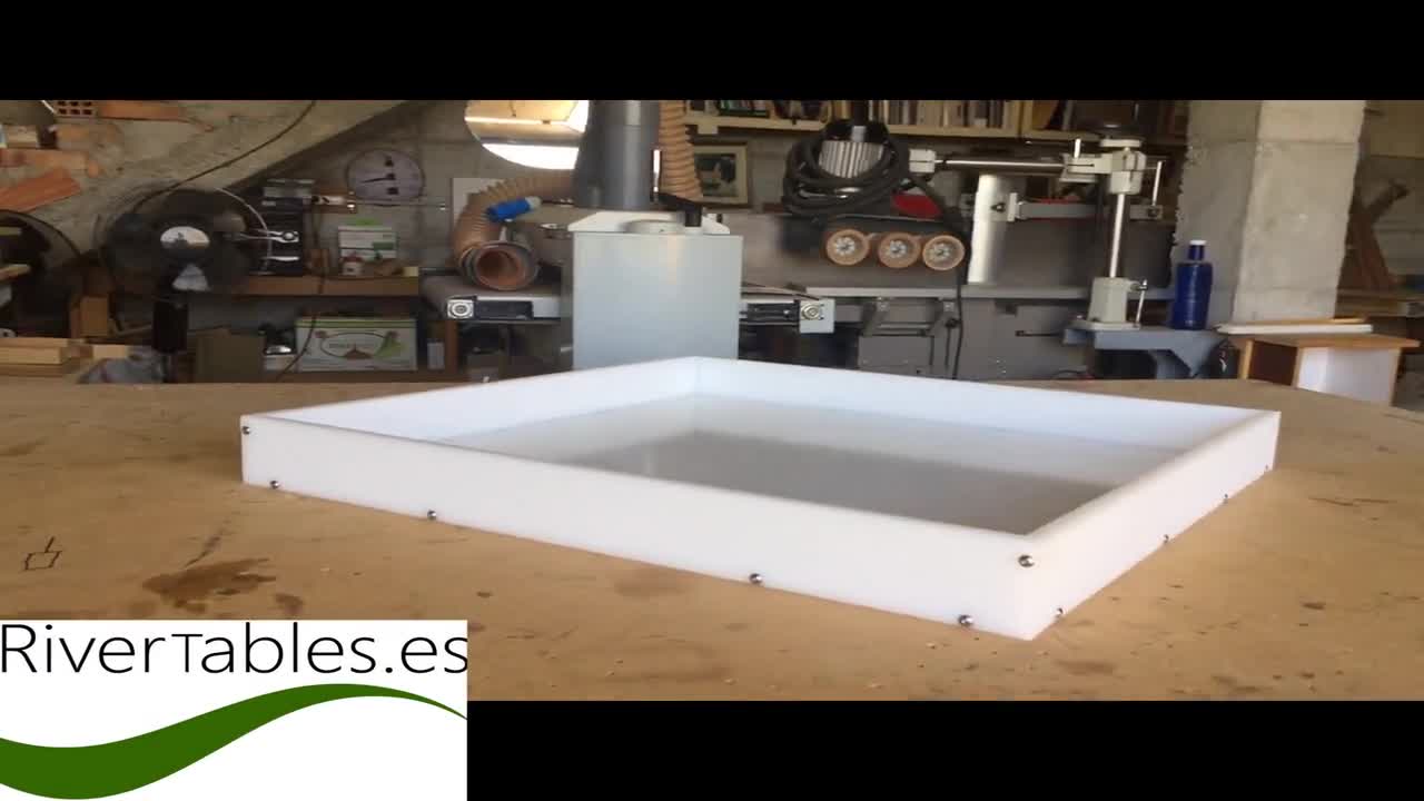 Coffrages et Moules en plastique HDPE - PEHD Moules réutilisables pour les  projets de résine epoxy, résine et bois, River Table - Kerrozennart le Blog