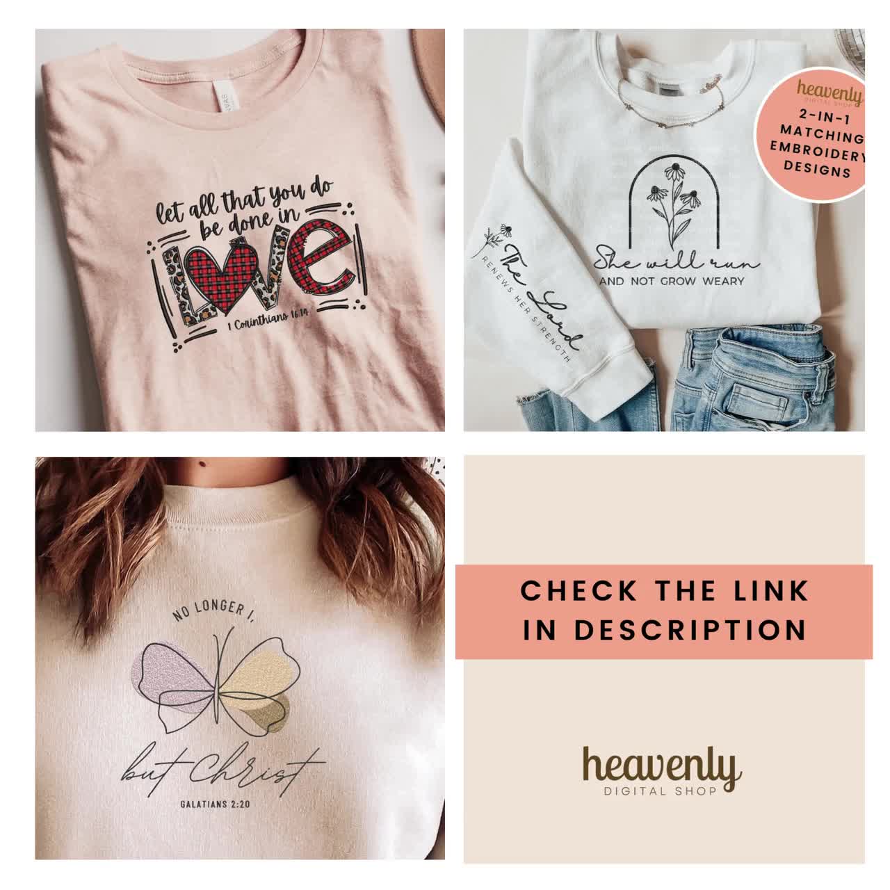 キリスト教刺繍機ファイル キリストによって変容した蝶の刺繍 イエスの