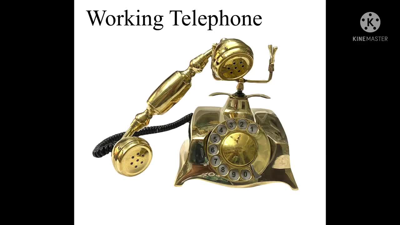 Nautical Maritime Shinny Brass Rotary Dial Working Telephone for Home &  Office Decor -  Canada