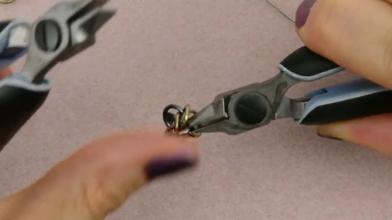 Tutorial: Half Persian 3-in-1 (Intermediate chainmaille project) PDF + Video - Instructions in English video poster