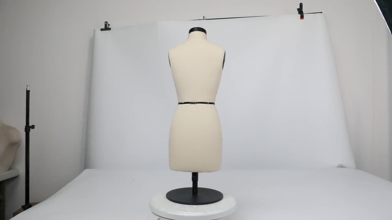 Half Scale Dress Formmini Sewing Tailor Mannequin, Female Dressmaker Dummy  Female Mannequin With Soft Arms/draping Tape Size 6-12 