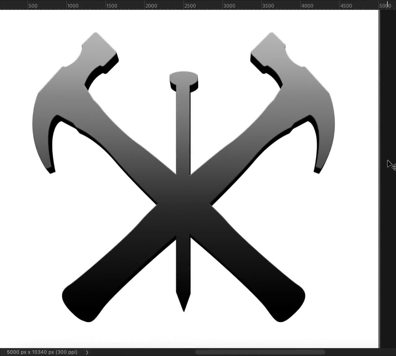 Hammer, nail, repair, construction, mechanic icon - Download on