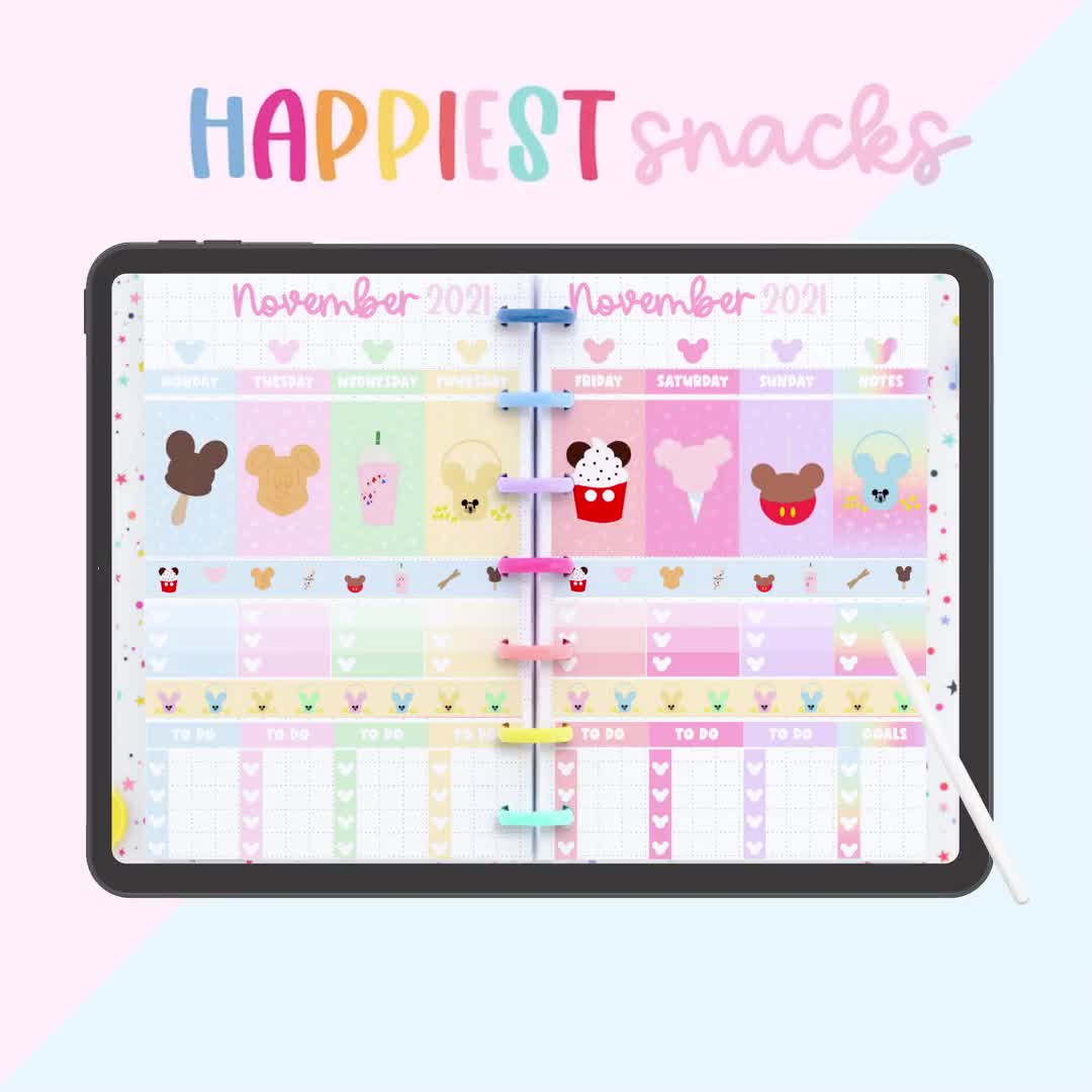 Magic (Disney Inspired) Full Weekly Kit Printable Planner Stickers