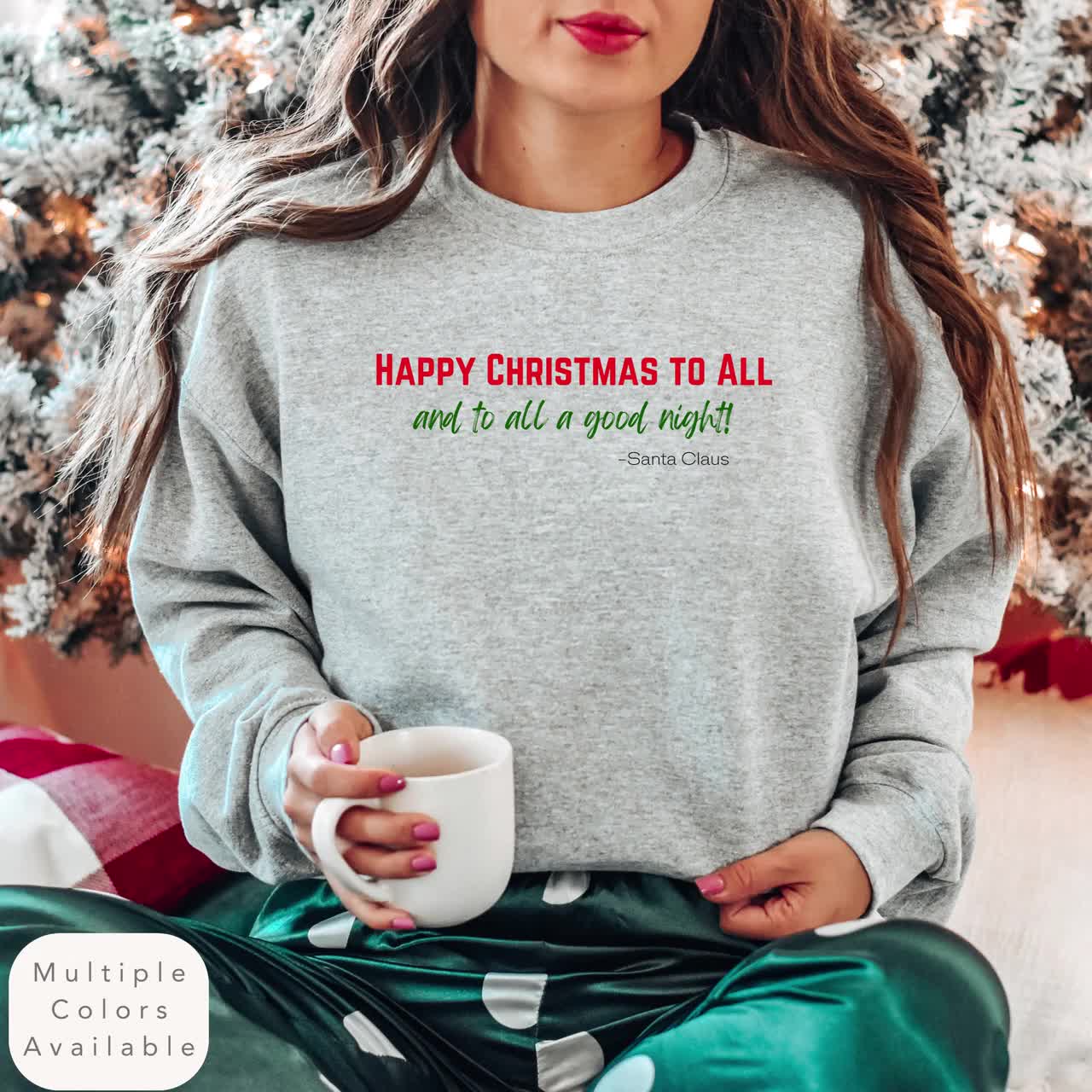 The night before christmas sweater hot sale