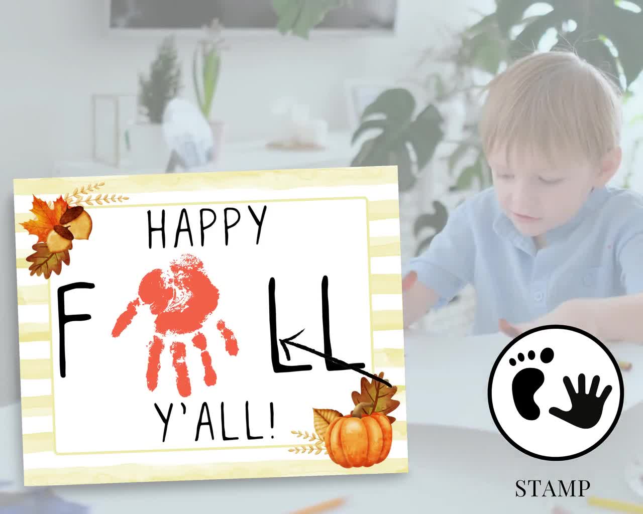 Fall Preschool Bundle, Toddler Arts and Crafts Activities