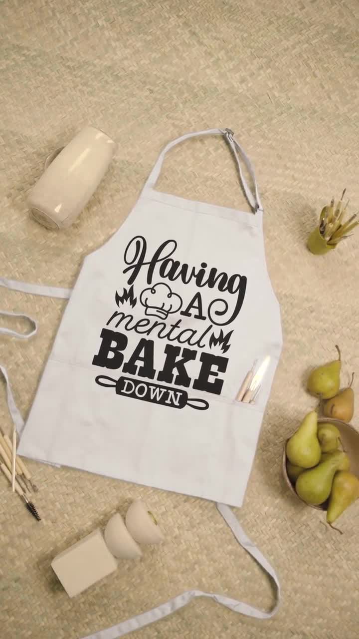 XBPDMWIN Funny Baking Aprons for Women Men - Bakers Gonna Bake