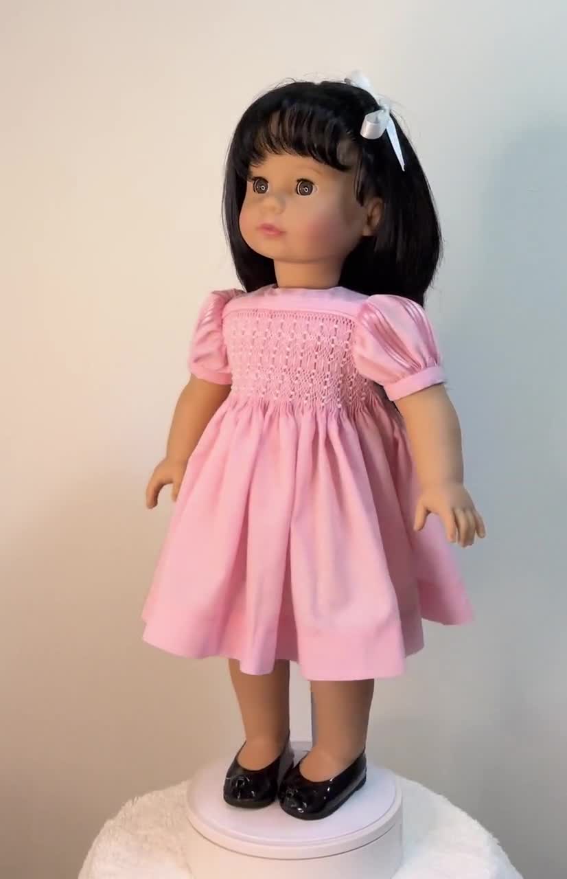 beaded doll dress patterns Little Miss Muffett Fiesta, Forever Doll Clothes Pattern 18 inch American  Girl Dolls
