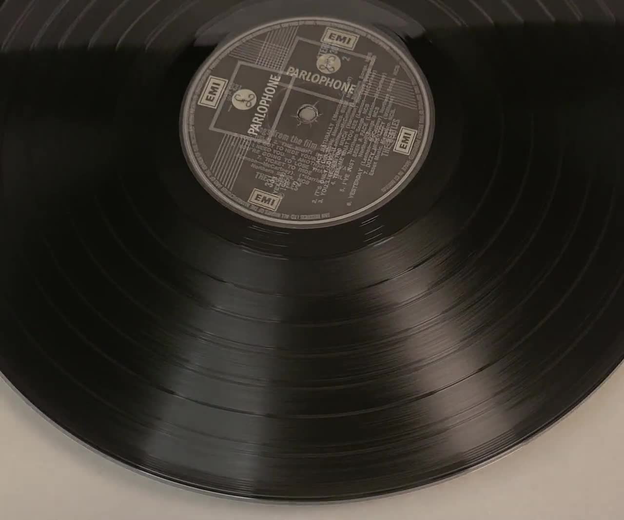 Vintage 1976, the Beatles - Help! | Parlophone Records, PCS 3071