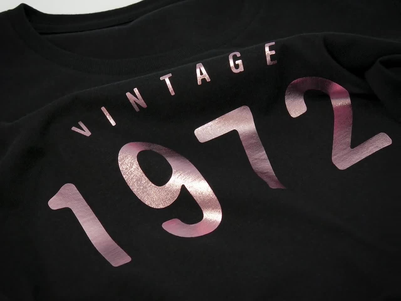T-shirt per il 50 compleanno da donna nel 2024, T-shirt del 1974, regalo  per il 50 compleanno per le donne, Top vintage 1974 per lei, di Mr Porkys™  -  Italia