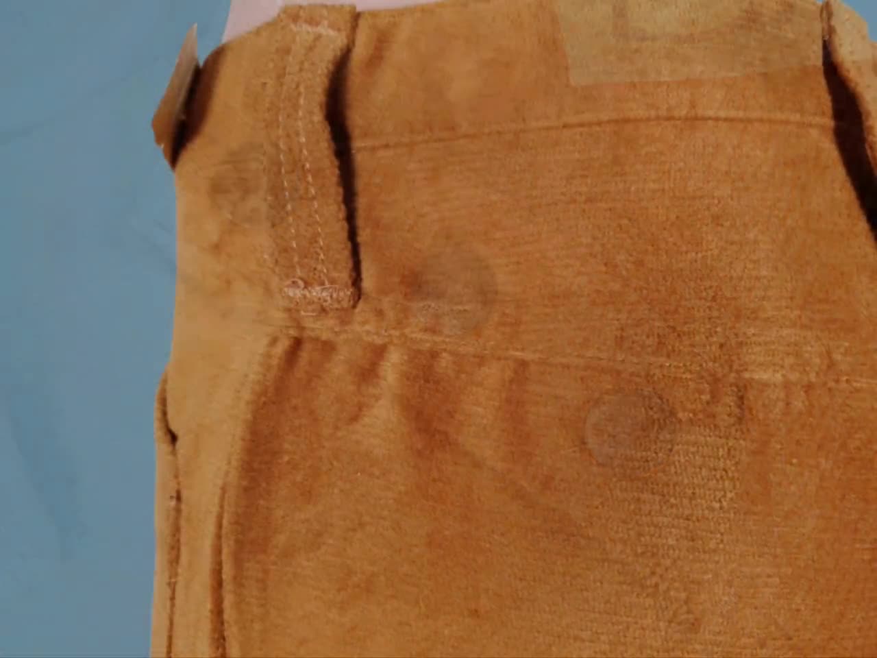 MOD 1960s Corduroy Wrangler Pants Vintage Deadstock Low Rise
