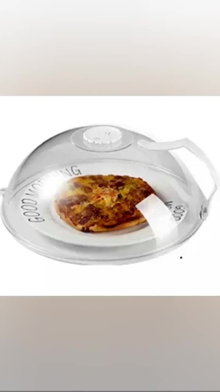 Teebee's Clear Like Glass Splatter-proof Heat Resistant Microwave