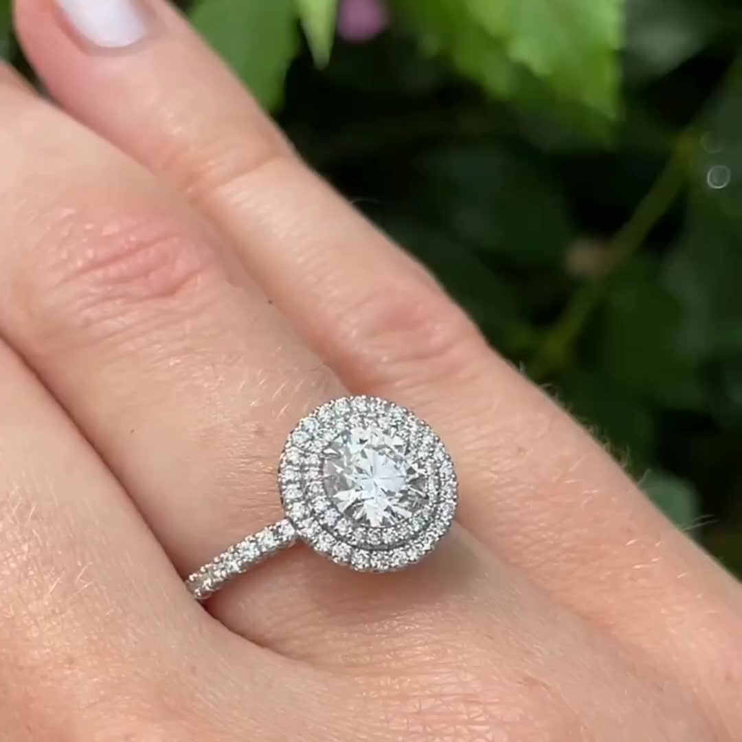 White Gold Ring Diamond Promise Rings Under 100 Wedding Ring White Gold Ring Diamond Promise Rings Under 100 9ct White Gold  Claw Set Centre Diamond With Bead Set Halo Engagement Ring Set