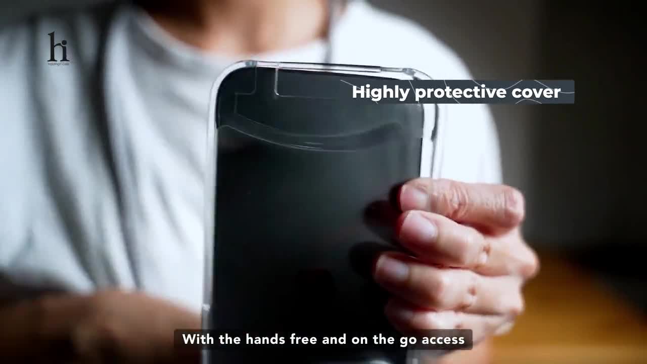  Caka Funda transparente compatible con iPhone 13 Pro Max,  compatible con iPhone 13 Pro Max con correa cruzada ajustable para el  cuello, funda para teléfono diseñada para iPhone 13 Pro Max