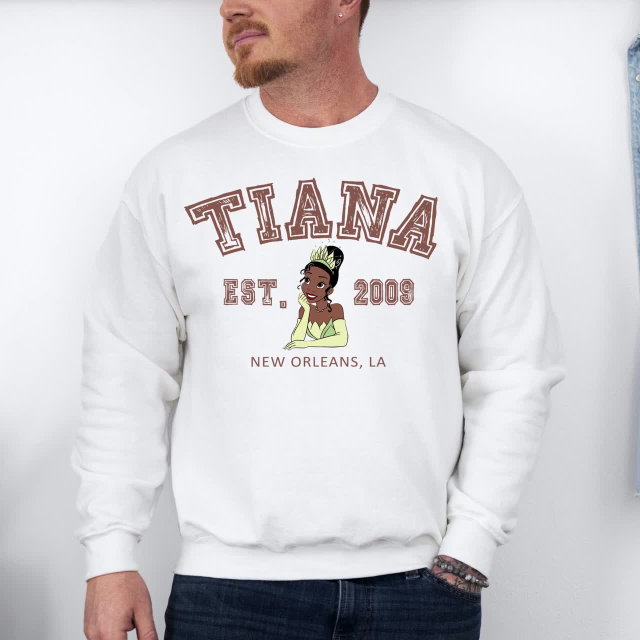 Princesses Tiana Hoodie, Disney Tiana Character, Disneyland Trip Sweatshirt, Tiana Hoodie, Disneyland Hoodie, Disney Birthday Gift, Princess video poster