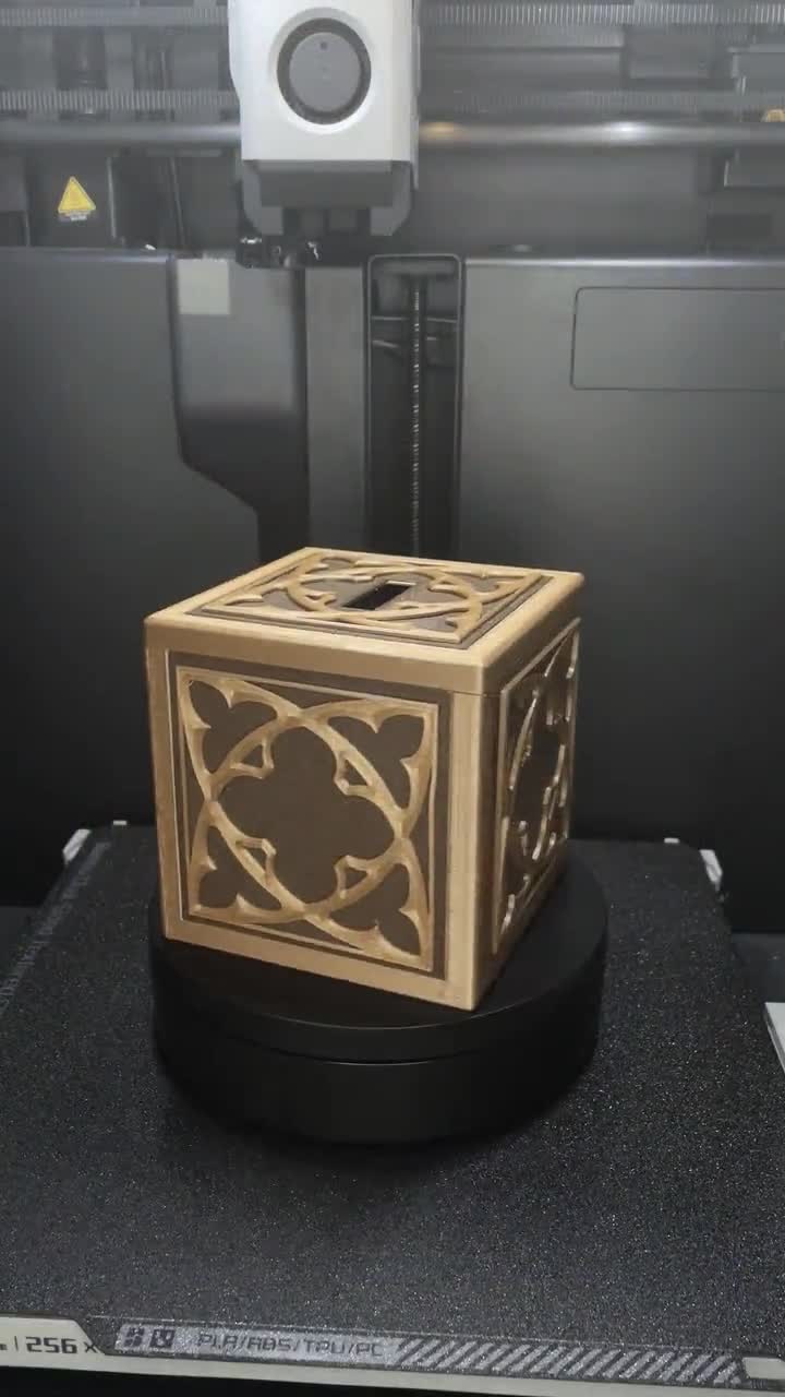 Horadrim Cube - 3D Printing - Moneybox/container - Etsy