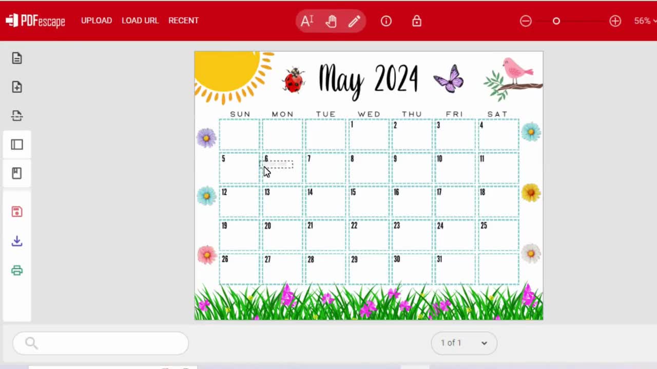 Calendario Imprimible Abril Y Mayo 2024