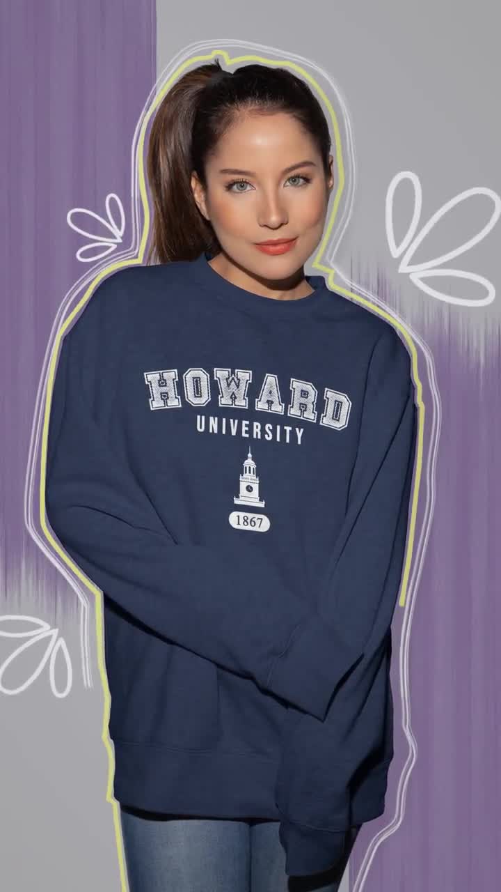 Howard university women's sweatshirt best sale