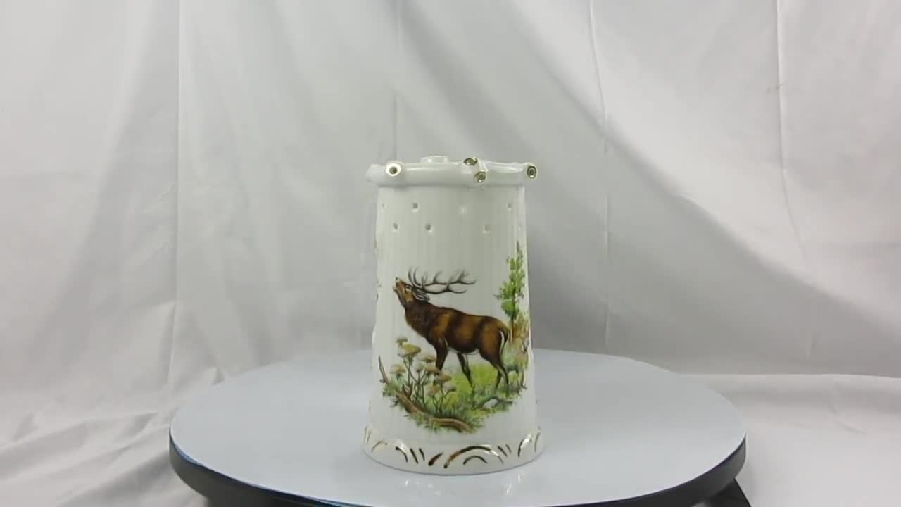 Vintage Hugo Schmidt Koblenz Porcelain German Puzzle Beer Stein