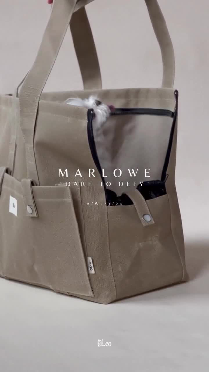 キャリーバッグ・スリング lilco marlowe tote bag Lilco Marlowe Dog Carrier Bag, Dog Tote Bag, Pet Carrier Bag