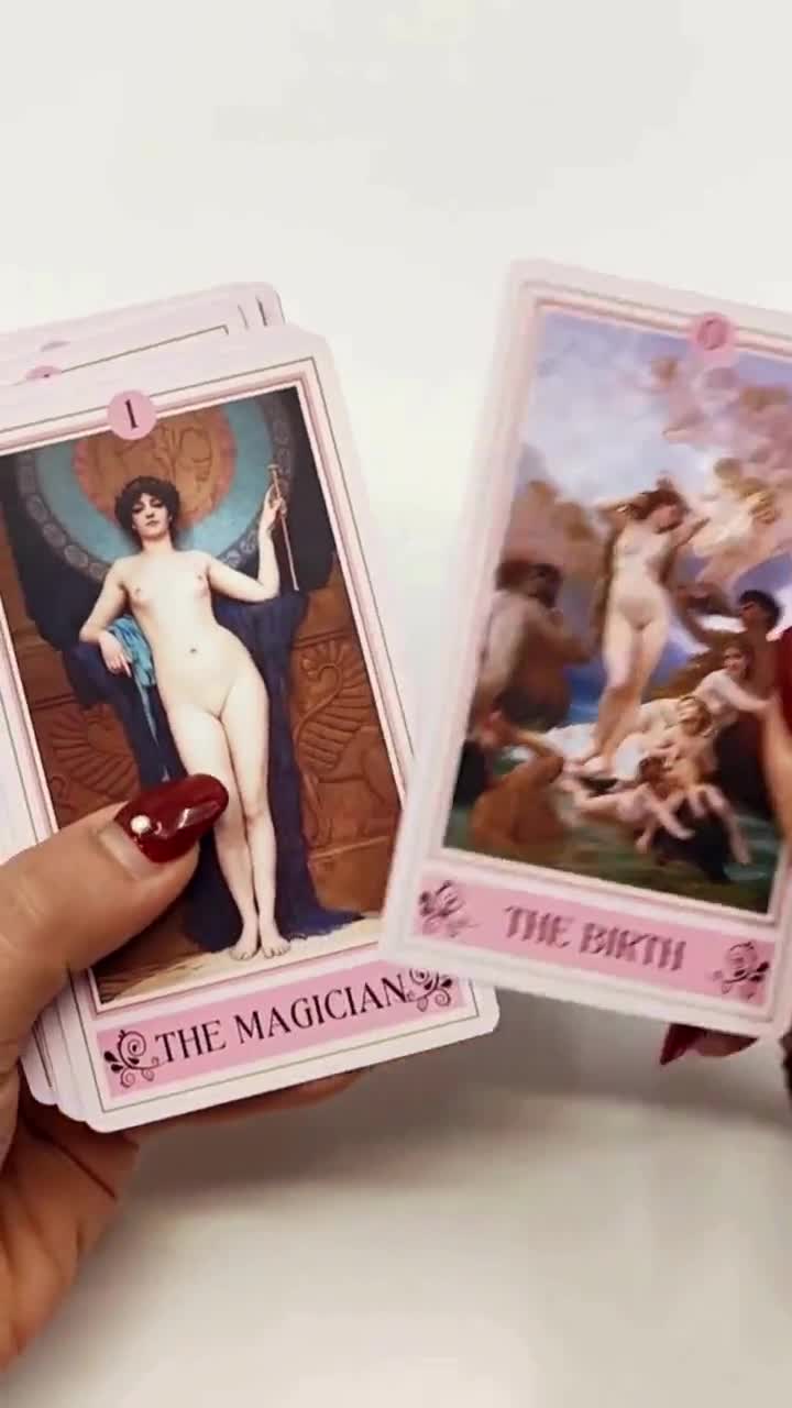 Aphrodite Tarot |Tarot of Aphrodite®| Venus Tarot | Goddess Tarot |  Romantic Tarot | Greek Mythology Tarot