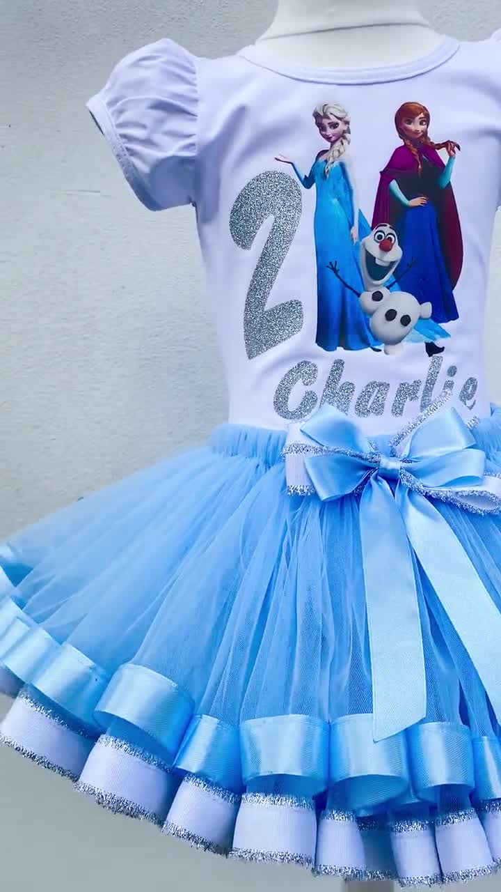 Frozen birthday outfit with pants best sale