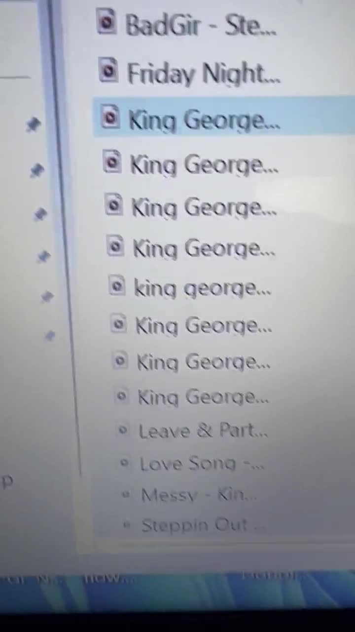 Friday Night - King George 