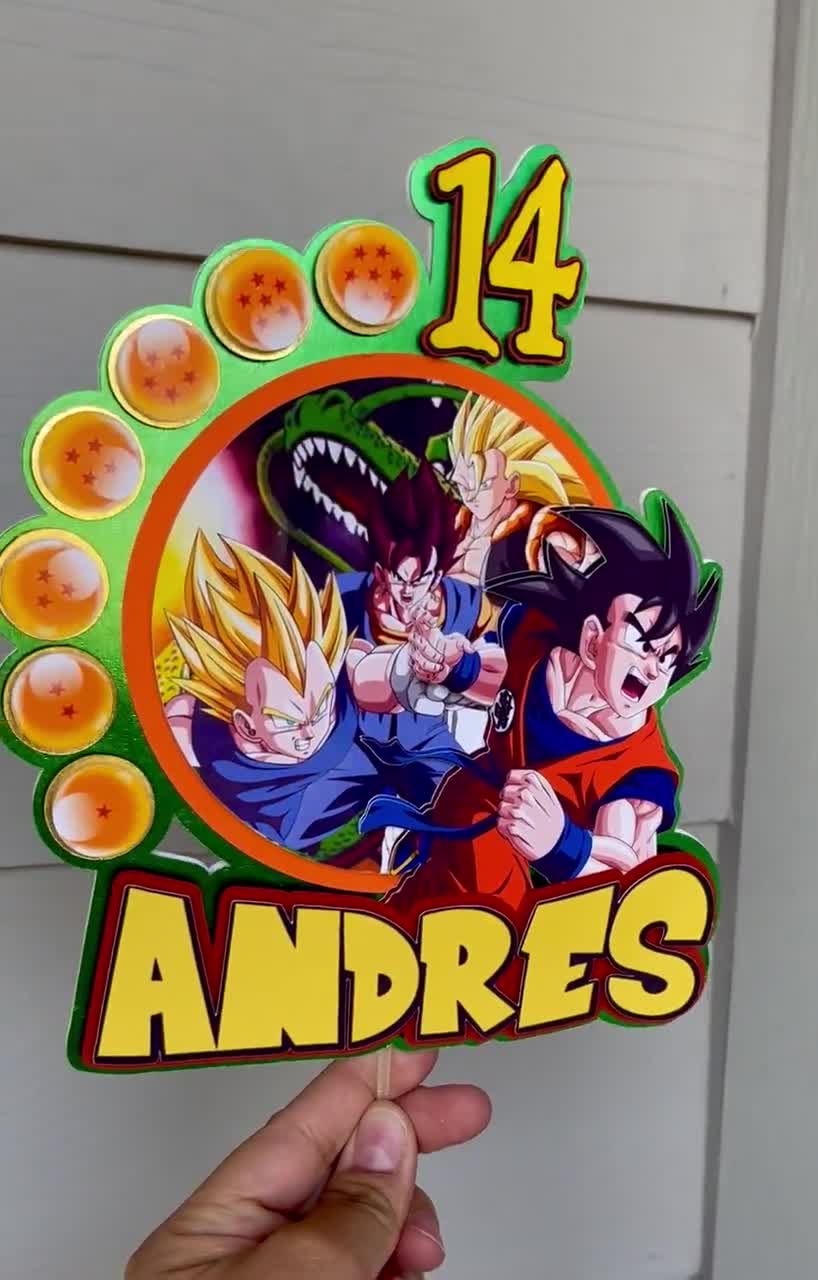 Dragon Ball Z Cake Topper DragonBall Son Goku Angola