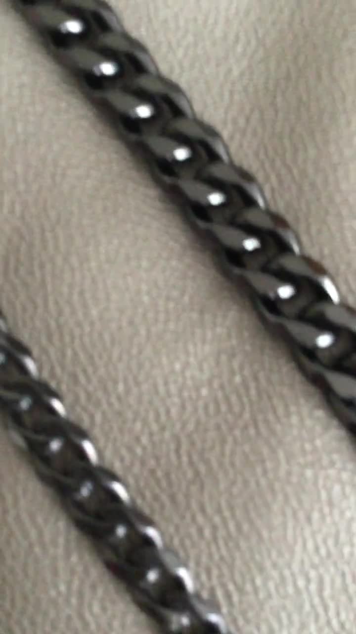 Black Chain Necklace - 16