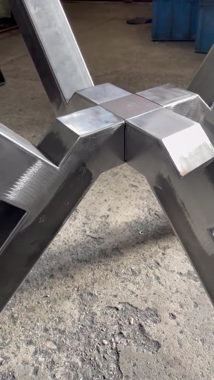 Base de mesa de metal moderno para mesa cuadrada o redonda, base de mesa de  comedor de metal, base de mesa de comedor de acero spider -  España