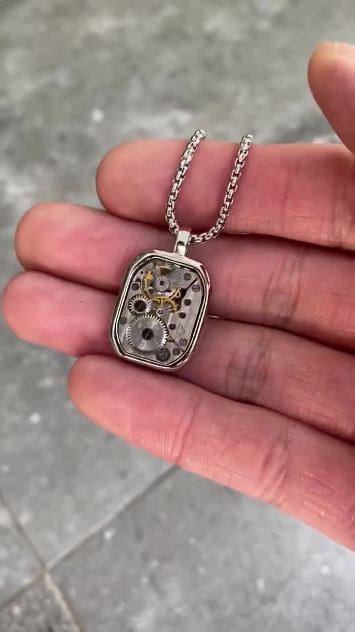 Dog Tag Necklace [Sterling Silver]