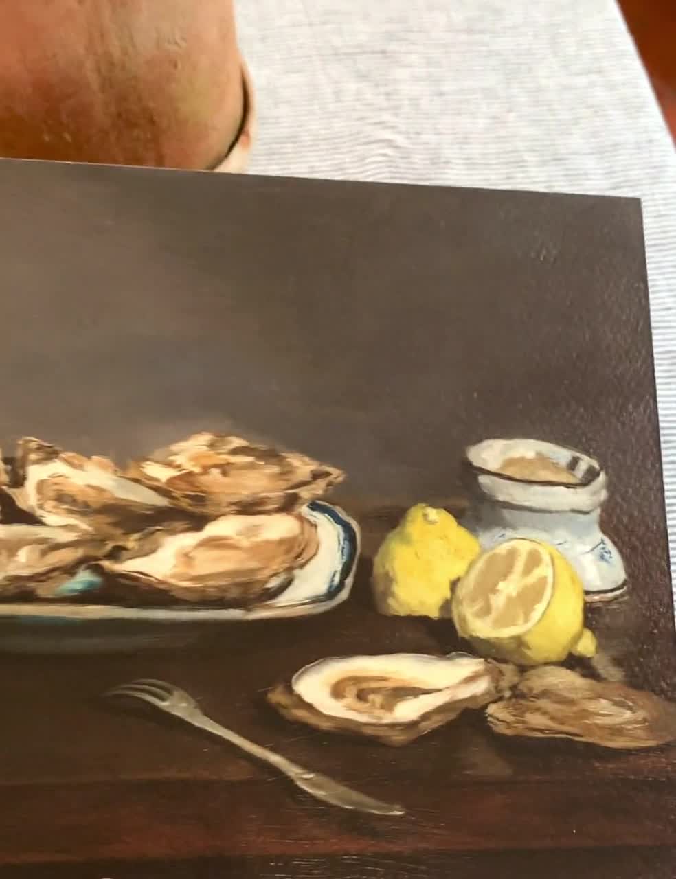 Impression photo for Sale avec l'œuvre « Jeune écailleur d'huîtres