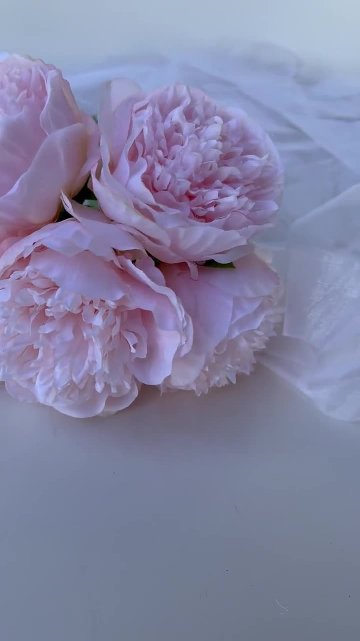 Fiore di peonie artificiali da 30CM, fiore di Bouquet di peonia di seta per  la casa