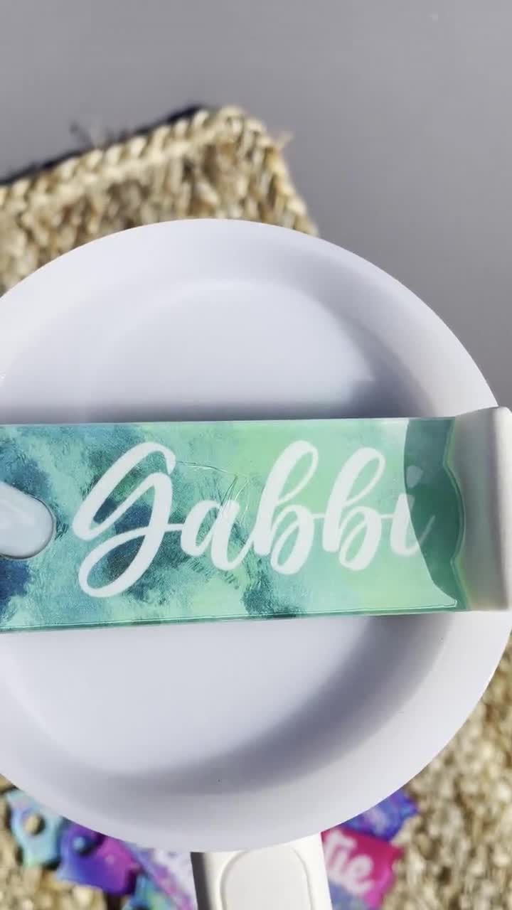 Stanley Name Tag Personalized Name Plate for Stanley Tumblers Customized  Acrylic Name Plate for Stanley Lids Gift for Her Gift for Mom 