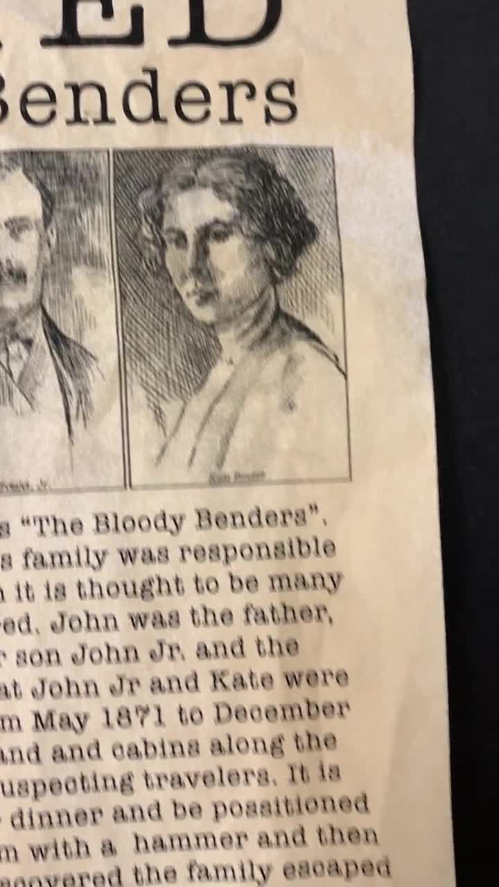 The Bender Family - The Bloody Benders - Serial Killer