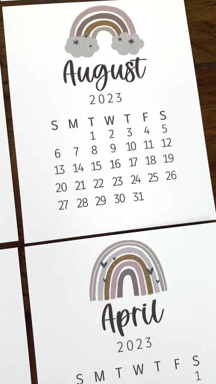Mini-calendrier chevalet 2024 En Voyage 12 mois
