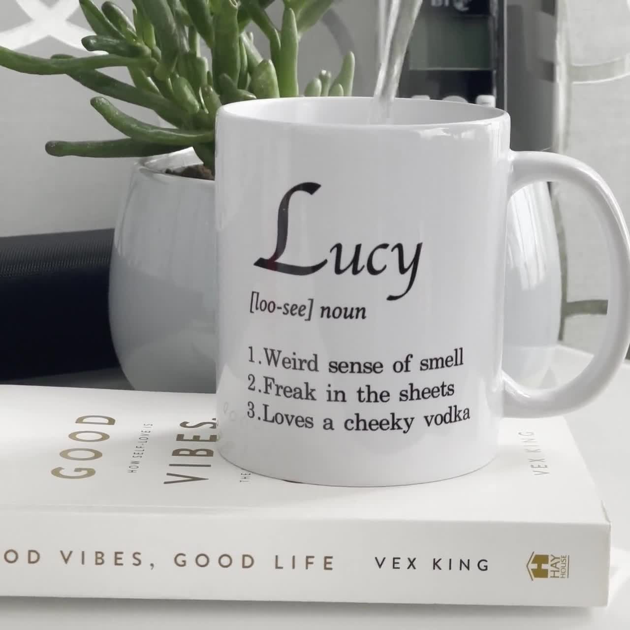 Personalised Name Mug Definition Name Coffee Mug Noun Name Meaning