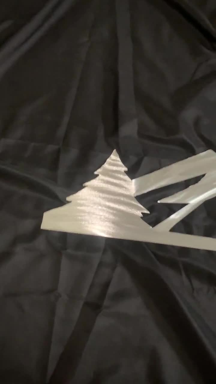 Estes Park Colorado, Rocky Mountain Metal Wall Art, Hand Cut video poster