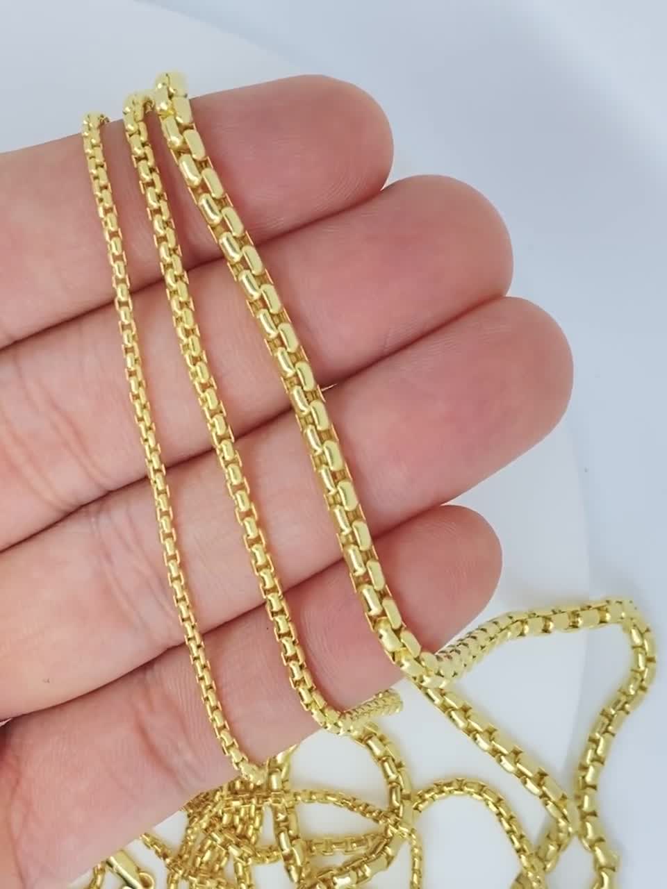 3.5mm Curb Chain Necklace, 12 14 16 Kids Cuban Link Chain, Ready to Ship, Teen Necklace, Gold Filled Necklace, Toddler Gift, Kids Jewelry