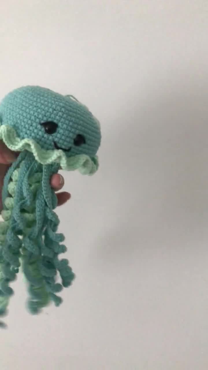 Jellyfish Octopus Crochet Plush pattern by Michael Hon