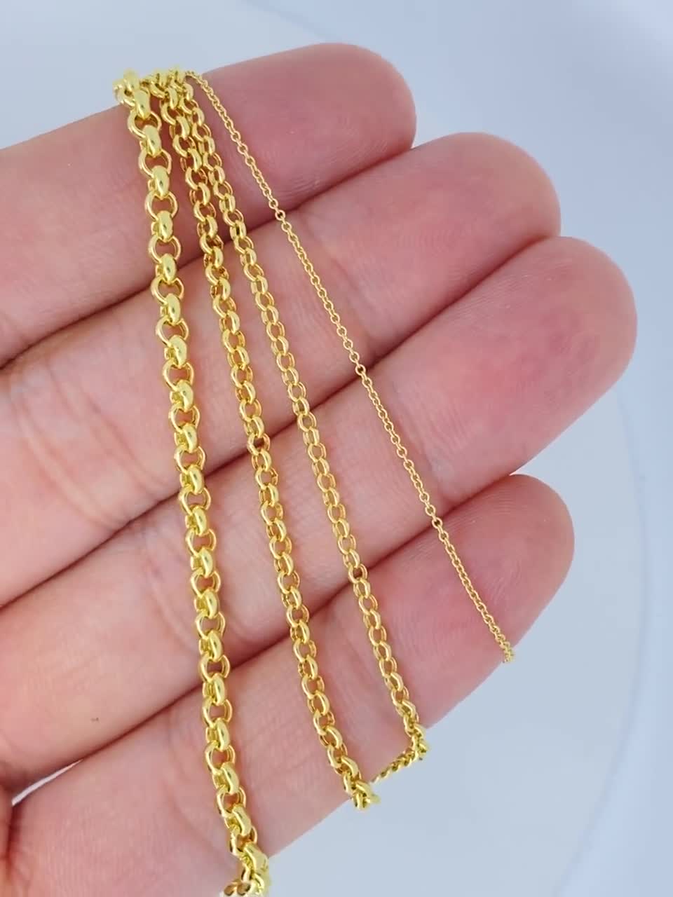 Italian Gold Men's 5.0mm Rope Chain Necklace in 14K Gold - 22