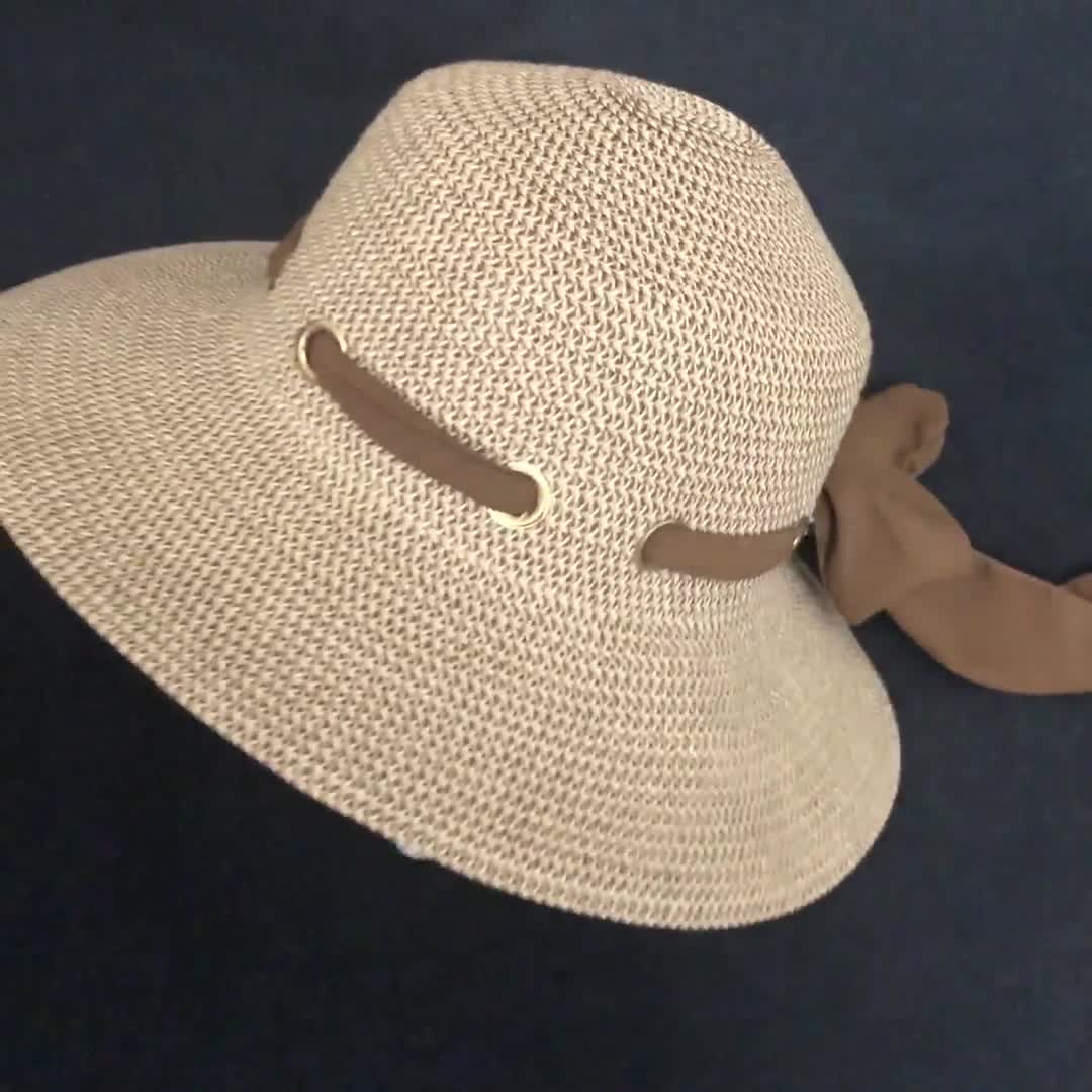 Sun hats for womens, Sun hat, Beach hat, Sun hat visor, wide brim hat, summer hat, Women hats, foldable hat, straw boho hat, packable hat