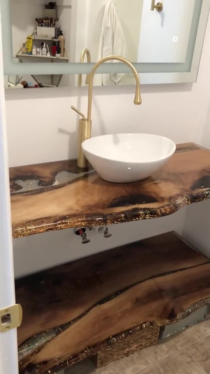 Bathroom Vanity Top Epoxy Resin Table