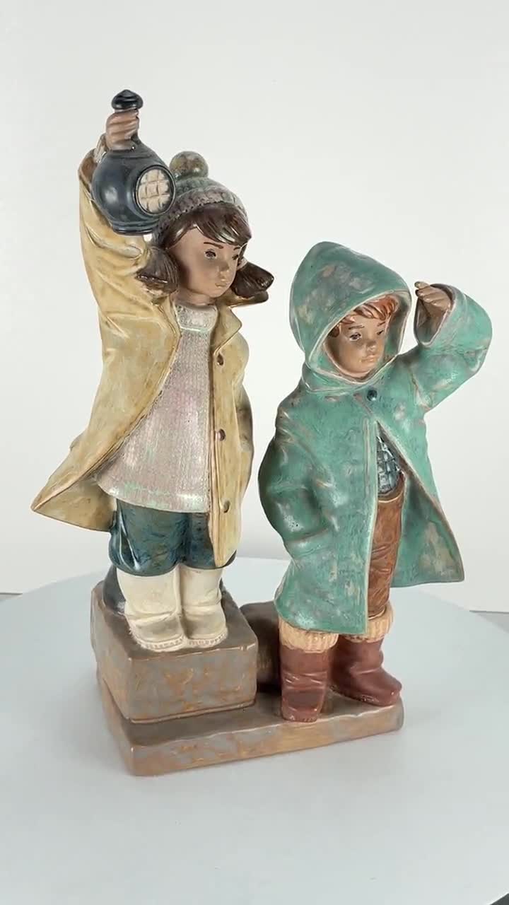 Lladro Porcelain Figurine of Boy and Girl ' Ahoy There ' # 2173 - Etsy