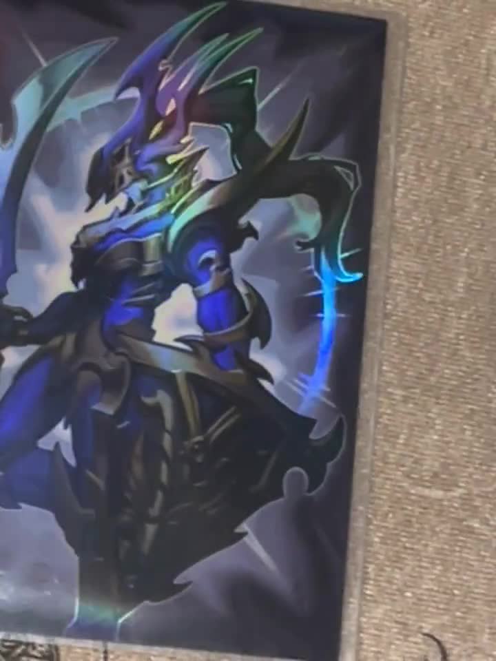Black Luster Soldier Sleeves (Pack of 60) Holographic Yu-Gi-Oh! Japanese  Size DeckedOutAccessories