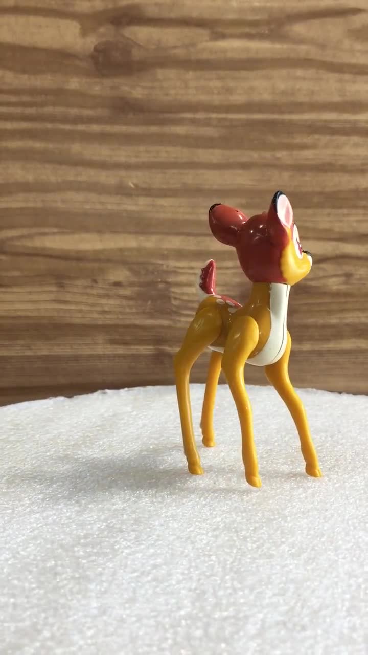 Vintage Bambi Figurine: Mcdonald's Happy Meal Toy, 1996