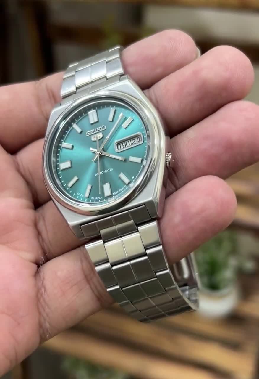 Seiko 5 Automatic 17 Jewels Tail Green Dial(changed) Japan Men's
