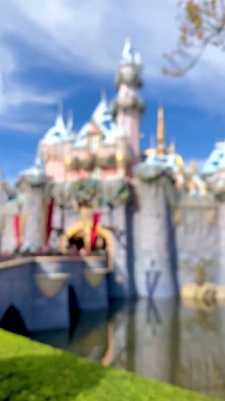 Disney World Castle Mickey Balloons Transparent Laptop Sticker/ Magic  Kingdom Fantasyland Disney decal/ planner water bottle