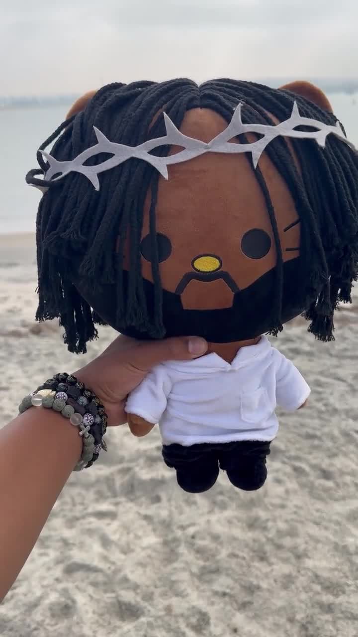 Kendrick Lamar Artist Plush, Kawaii Plushie, Sanrio Plush for Him