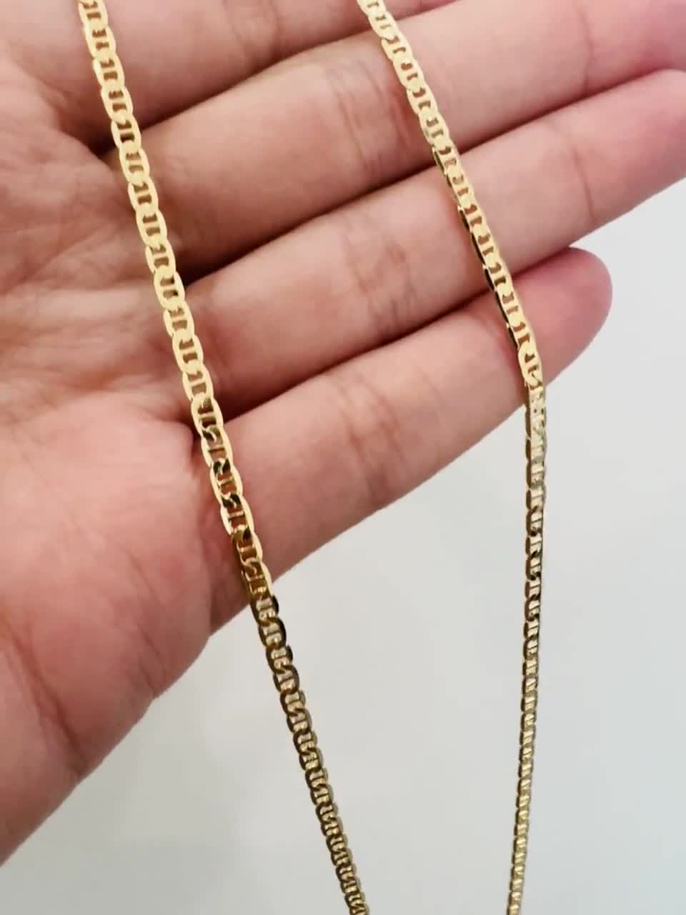 Gold Filled Fancy Mariners Chain Necklace - Keola